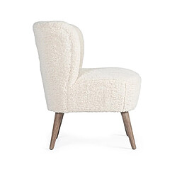 Avis Bizzotto Fauteuil Cortina effet laine