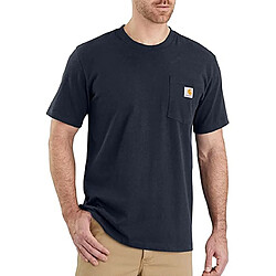 Tee-shirt CARHARTT Poche poitrine - Taille M - Noir - 103296