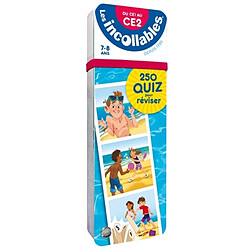 Les incollables : 250 quiz pour réviser : du CE1 au CE2, 7-8 ans