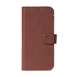 Avis Decoded Étui de Protection pour iPhone 12 Mini Folio Détachable MagSafe Marron