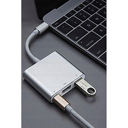 Acheter GUPBOO Adaptateur USB-C vers HDMI HUB 3 en 1 USB 3.1 Type C,JL2865