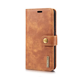 Wewoo Housse Étui marron pour Huawei P20 Lite, avec titulaire et fentes Crazy Horse Texture Flip détachable en cuir magnétique cartes porte-monnaie