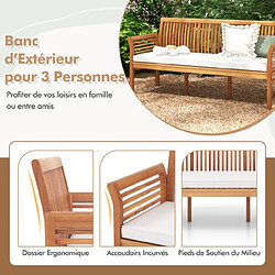 Banc de jardin Helloshop26