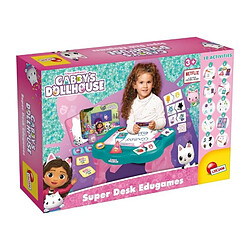 Lisciani Giochi Table éducative Gabby Dollhouse - LISCIANI - Plus de 10 jeux amusants et faciles