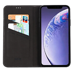 Acheter Wewoo Coque Pour iPhone 11 Pro GEBEI Etui de protection en cuir à rabat avec support et fentes cartes Noir