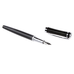 Avis BAOER 3035 Noir Signature D'entreprise Iraurita Nib Métal Plume Stylo 13.5cm