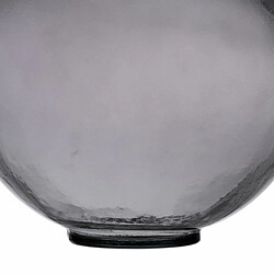 BigBuy Home Vase Gris verre recyclé 20 x 20 x 25 cm pas cher