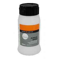 Daler Rowney - 129500012 - Kit De Loisirs Créatifs - Gesso Simply - 500 Ml