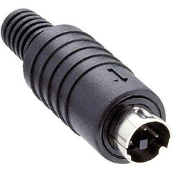 Lumberg DIN-Rundsteckverbinder Stecker, gerade Polzahl: 8 noir MP-371/S8 1St.