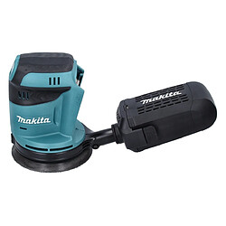 Makita DBO180RF1J Ponceuse excentrique sans fil 125mm 18V + 1x Batterie 3,0Ah + Chargeur + Set de ponçage Toolbrothers TURTLE + Coffret Makpac