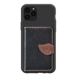 Acheter Wewoo Coque Souple Pour iPhone 11 Pro Litchi Pattern Card Bag Support de portefeuille + Etui téléphone TPU avec fente carte de Fonction Noir