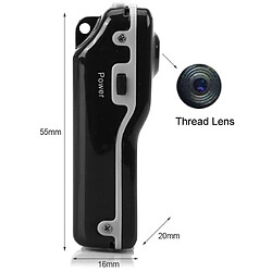 Acheter Wewoo Mini caméra noir 3 en 1 mini vidéo numérique caméscope POCKET DV avec 720 * 480 pixels, angle de vision: 60 degrés