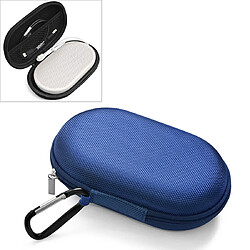 Wewoo Pour Housse de protection haut-parleur Bluetooth portable B & O BeoPlay P2 avec mousqueton bleu