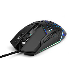 Vertux Katana Souris gaming ultralégère, coque honeycomb, RGB, 6400 DPI, 6 boutons programmables