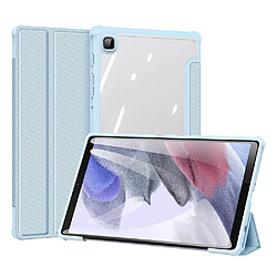 Dux Ducis Etui en PU Prime avec support tri-pliure bleu clair pour votre Samsung Galaxy Tab A7 Lite 8.7 pouces