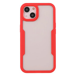 Coque en TPU + acrylique détachable 2-en-1 rouge pour votre iPhone 13 mini 5.4 pouces