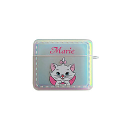 GUPBOO Airpods Coque Housse Étui Protecteur Compatible pour AirPods 3-Ins jolie fille de dessin animé de chat Mary