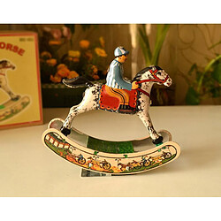 Acheter Universal La coupe de rocket de décélération Tin Toy Stricut Rare Rare Iron Shake Horse Horses a collecté des jouets pour enfants Haling Chinese Gift Vérices | Retro Tin Toys | Toy Toys Toys