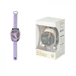 Acheter Ventilateur de Poignet Usb Portable Mini Ventilateur de Ventilateur De Montre Ventilateurs De Lumière Led Enfants Enfants (gris)