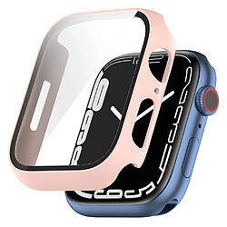 Coque en TPU anti-griffes, rose pour votre Apple Watch Series 7 45mm