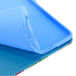 Wewoo Coque pour iPad Pro 10,5 pouces motif de pissenlit horizontal étui en cuir flip avec 3 porte-engrenages et fentes cartes pas cher