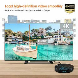 Hk1 Max Android 9.0 4K Smart Tv Box 4G 64G Rk3328 Quad Core Wifi 3D Media Player Prise Ue pas cher