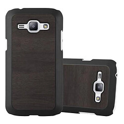 Cadorabo Coque Samsung Galaxy J1 2015 Etui en Noir