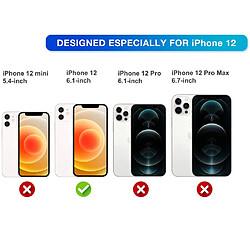 Acheter INF Coque pour iPhone 12 avec porte-cartes TPU transparente