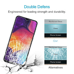 Wewoo Film de verre trempé de 10 PCS 0.26mm 9H 2.5D pour Galaxy A50 pas cher