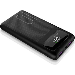 SANAG Power Bank 10000Mah 22.5W Usb C Haute Vitesse 3A Sortie Portable Charge Rapide Pd3.0 Et Qc4.0 Batterie Pour Iphone Samsung Oppo One Plus Xiaomi Ipad Etc. (Noir-1)