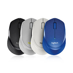 Avis Souris sans fil Logitech M330 2.4GHz souris sourdine ergonomique avec récepteur 2.4G Nano Plug and Play pour ordinateur de bureau 350