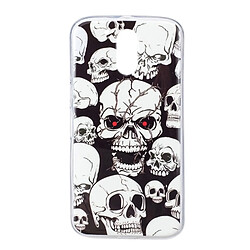 Wewoo Coque pour Motorola Moto G4 Noctilucent Rouge Eye Ghost Motif IMD Workmanship Soft TPU Retour Housse