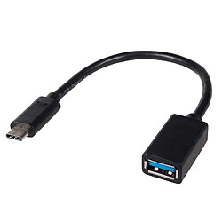 Câble de connexion USB Maclean MCTV-843 15cm 3.0 AF Type C