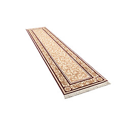 Vidal Tapis de couloir en laine 399x81 beige Darya