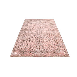 Vidal Tapis de laine 229x135 rose Ultra Vintage pas cher