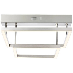 Brilliant (Lighting) Applique Plafonnier TUNAR 1x30W Led Nickel satiné