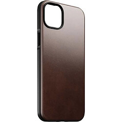 Nomad Coque pour iPhone 14 Plus MagSafe en Cuir Marron foncé pas cher