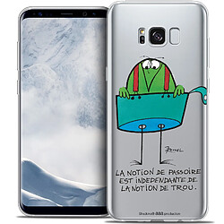 Caseink Coque Housse Etui Samsung Galaxy S8+/ Plus (G955) [Crystal Gel HD Collection Les Shadoks ? Design La Passoire - Souple - Ultra Fin - Imprimé en France]