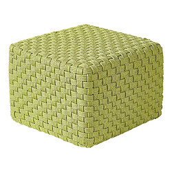 Beliani Pouf NALLI Vert