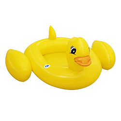 Bateau Gonflable pour Enfants Canard Jaune Bestway 111x98x51 cm Son à partir de 3 Ans