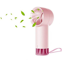 Mini Ventilateur Portable Sans Lame Gocomma - Rose