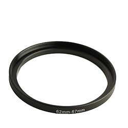 Wewoo Noir Anneau de progression de lentille 62mm-67mm