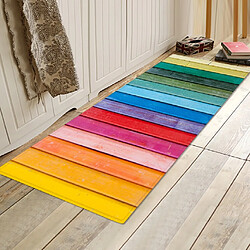 Avis Tapis De Sol Tapis De Maison Moderne Rustique Tapis Tapis Rainbow (60x180cm)