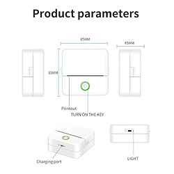 Avis Yonis Mini Imprimante Bluetooth Sans Encre Rose