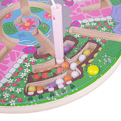 Bigjigs Toys Puzzle de labyrinthe de jardin de fleurs