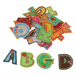 patch Animé Alphabet thermocollant lettre