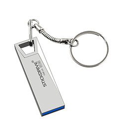 Wewoo Clé USB STICKDRIVE 128 Go USB 3.0 haute vitesse Mini disque U en métal gris argenté