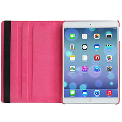 Avis Wewoo Smart Cover Magenta pour iPad Air 360 degrés de rotation litchi texture étui en cuir avec 3 supports d'engrenages et de veille / fonction de réveil