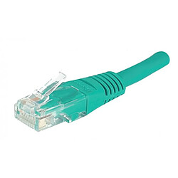 Abi Diffusion Cordon RJ45 catégorie 5e U/UTP vert - 0,5 m