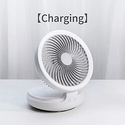 Acheter Universal Ventilateur portable sans fil à montage mural 4 000 mAh Super Second Silent Silent Ventilator avec mini-ventilateur à secouer la tête